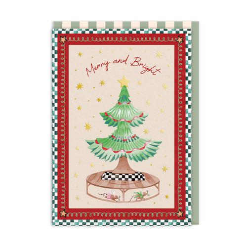Nutcracker Tree Greeting Card (A6)