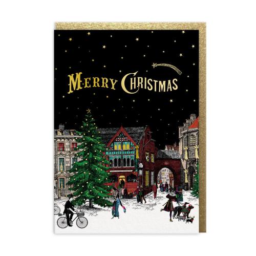 Christmas Village Greeting Card (A6)