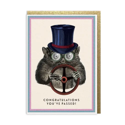 Well Done Trophy Greeting Card (A6)