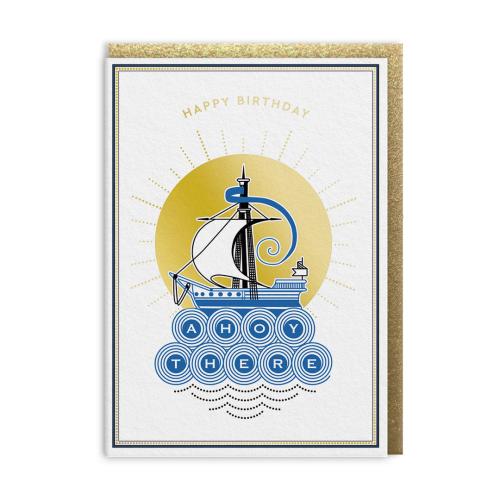 Ahoy There Greeting Card (A6)