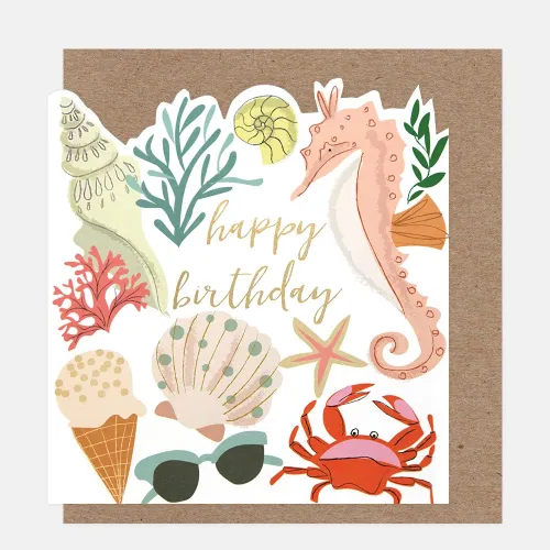 Happy Birthday Under The Sea Icons