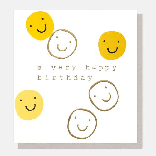 A Very Happy Birthday Smileys
