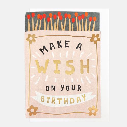 Make A Wish On Your Birthday Match Box