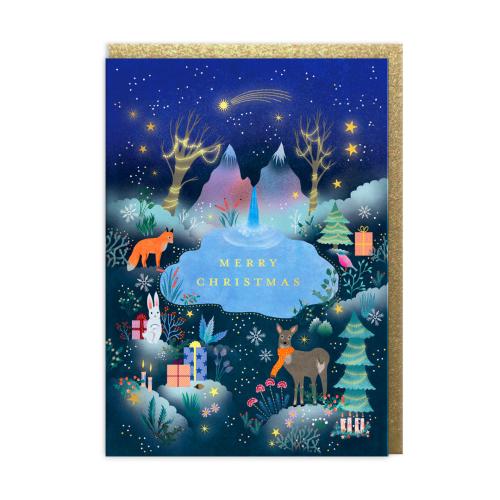 Christmas Forest Greeting Card (A6)
