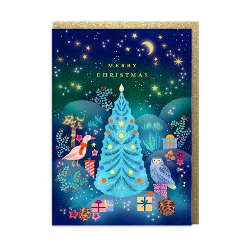 Christmas Tree Greeting Card (A6)