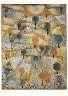Small Rhythmis Landscape (1920), Postcard