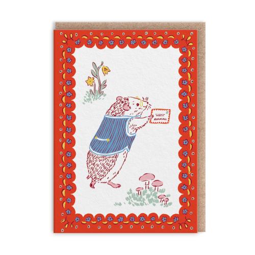 Hedgehog Greeting Card (Mini)
