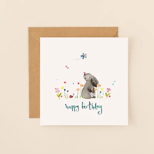 Birthday Bunny, Greeting Card