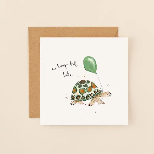 Turtly Great Day, Greeting Card