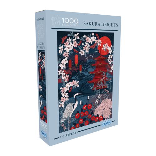 Sakura Heights, 1000 Piece Puzzle