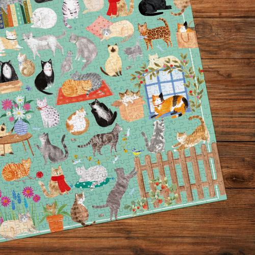It´s a Cat´s Life, 1000 Piece Puzzle