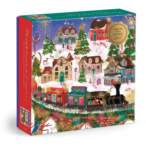 Joy Laforme Twinkletown Express 1000 Piece Foil Puzzle