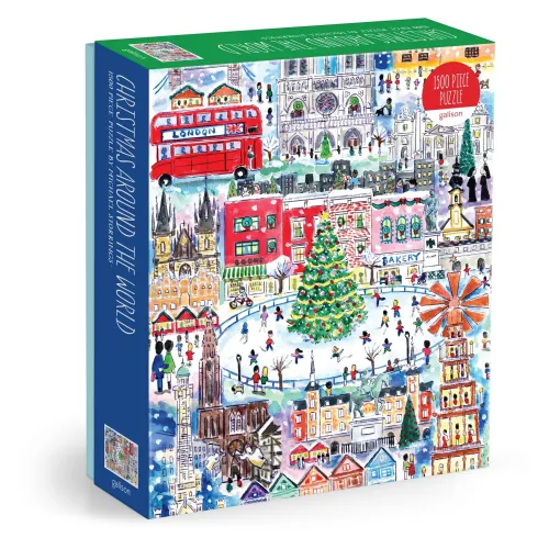 Michael Storrings Christmas Around the World 1500 Piece Puzzle