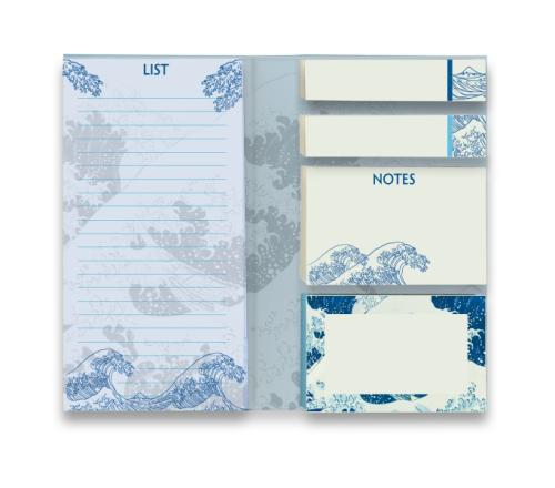 Katsushika Hokusai: The Great Wave Sticky Notes Folder