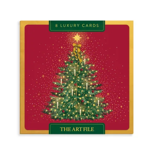 Christmas Tree Red Luxury Box