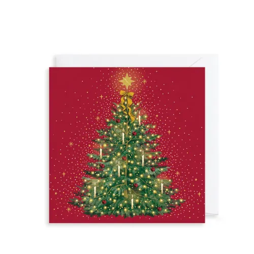Christmas Tree Red Luxury Box