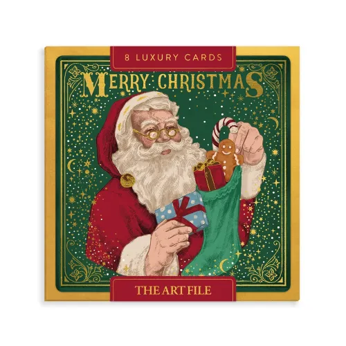 Merry Christmas Santa Storybook Luxury Box