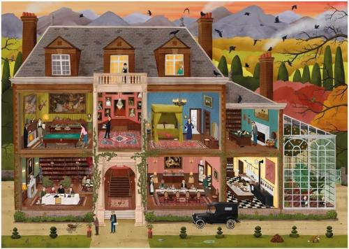 The Literary Detectives' Murder Club, 1000 Piece Puzzle