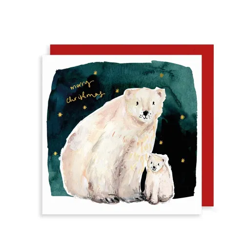 Polar Bears Merry Christmas