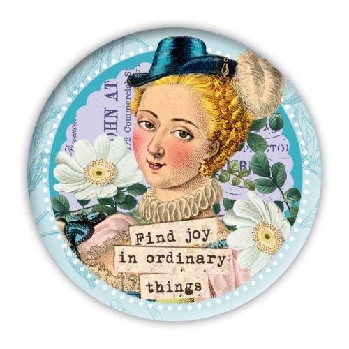 Lady – Find joy in …, Fridge Magnet