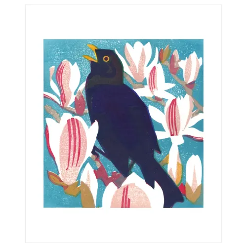 Magnolia Greeting Card