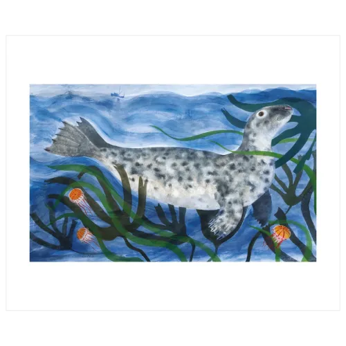 Suffolk Seal Greeting Card