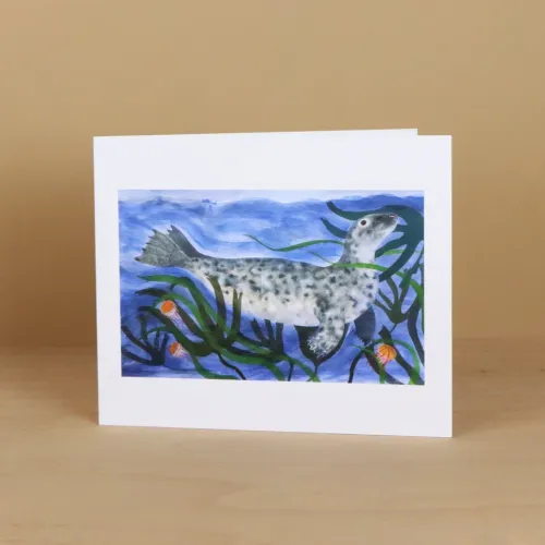 Suffolk Seal Greeting Card
