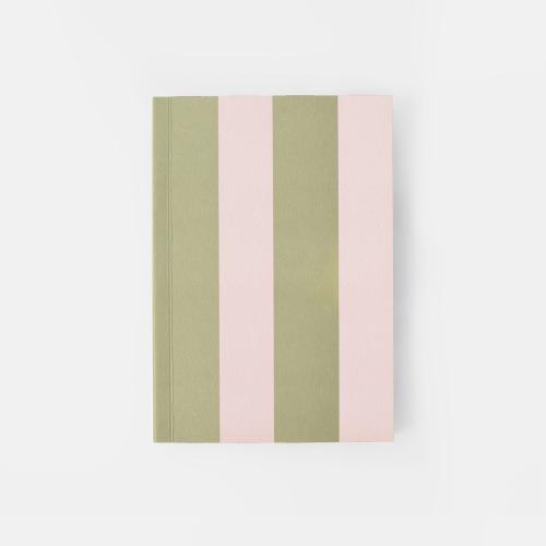 Pink/Green A6 Thin Softback Notebook