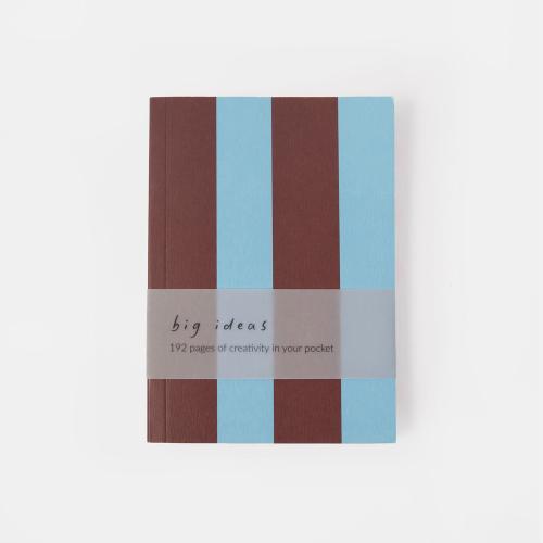 Blue/Wine A6 Thin Softback Notebook
