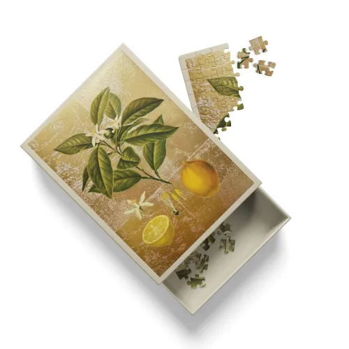 Lemon 99 Piece Matchbox Puzzle