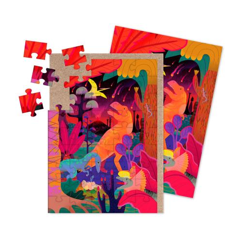 Dinosaurs - Carnivores Jigsaw Greeting Card (A6)