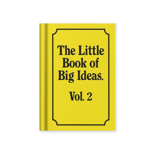 The Little Book of Ideas Fabric Hardback Notebook (A7)
