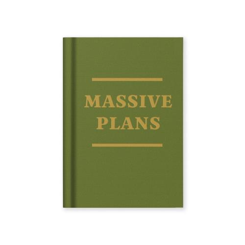 Genius Ideas Fabric Hardback Notebook (A7)