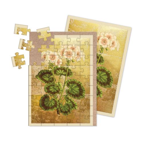 Geranium Jigsaw Greeting Card (A6)