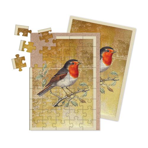 Robin Jigsaw Greeting Card (A6)
