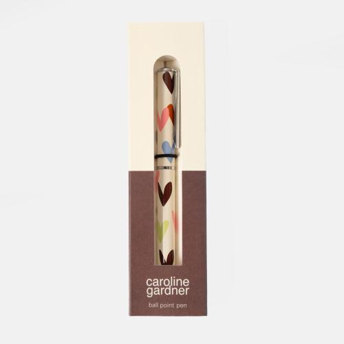 Multi Small Hearts Boxed Pen
