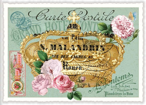 Krona, Postcard