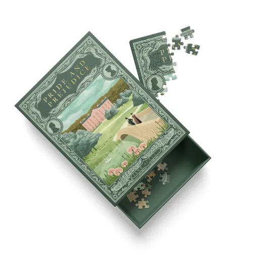 Pride and Prejudice 99 Piece Matchbox Puzzle