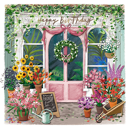 The Flower Shop, Greeting Card