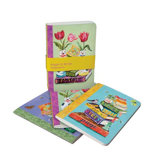 Bookstack A6 Softback Notebook Set