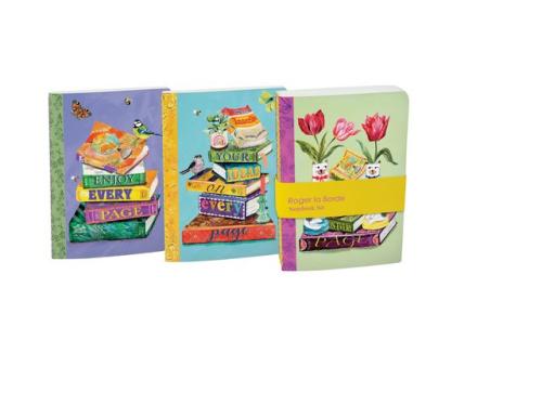 Bookstack A6 Softback Notebook Set