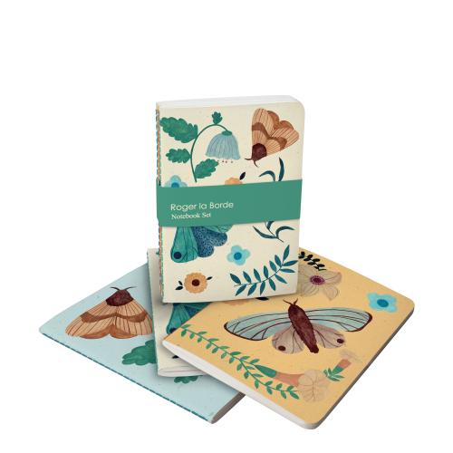 Flutter and Bloom A6 Softback Notebook Set