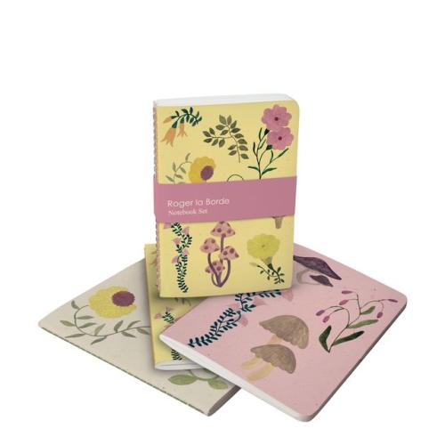 Flora and Fungi A6 Softback Notebook Set
