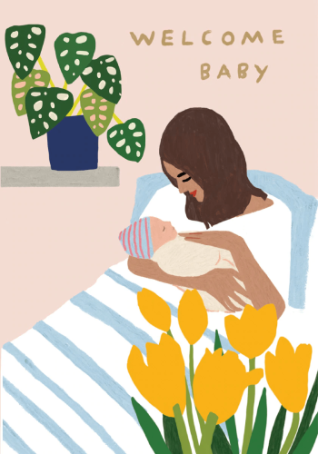 Mother & Baby Petite Card