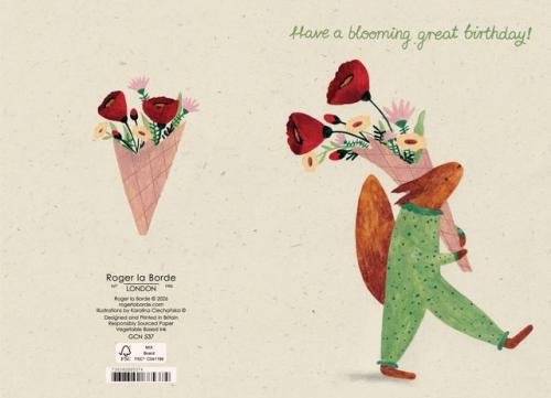 Have a blooming great birthday! Petit Fours Petite Card