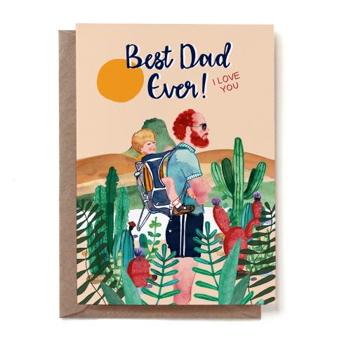 Best Dad Greeting Card