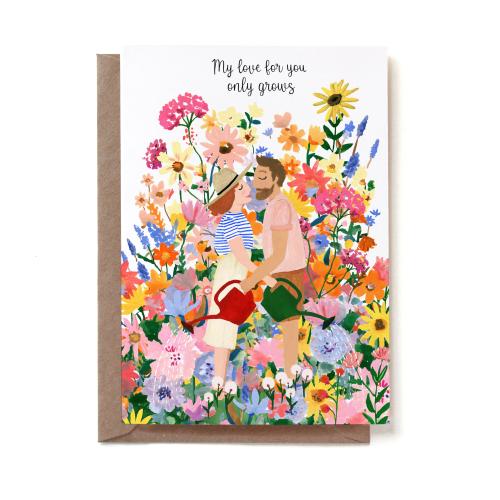 Love Grows Greeting Card