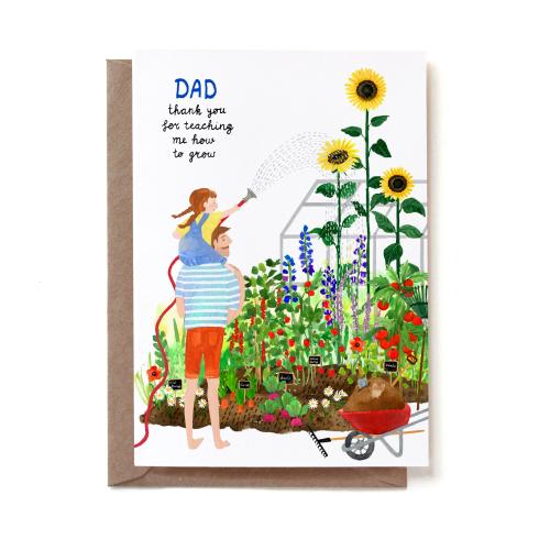 Dad Sunflower Every Day Greeting Card