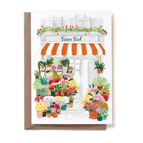 Tusen Tack Greeting Card