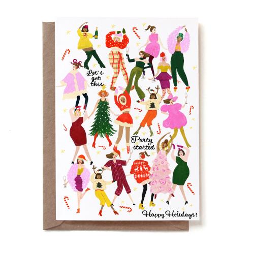 X-Mas Party Greeting Card